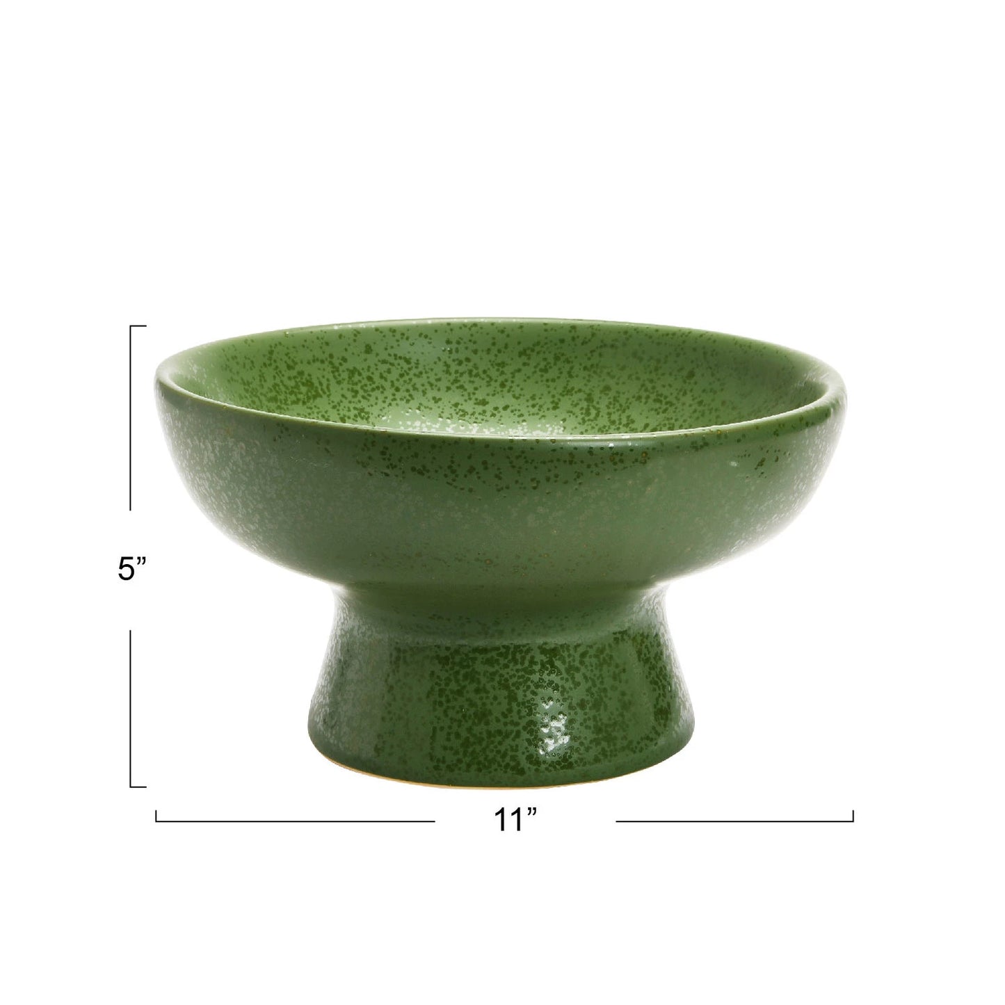 Stoneware Footed Bowl