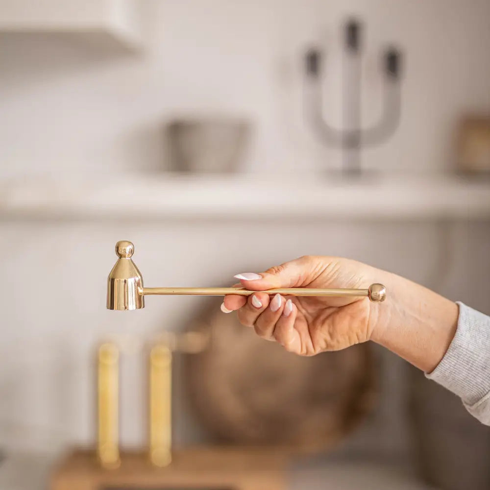 Luxury Gold Brass Candle Snuffer