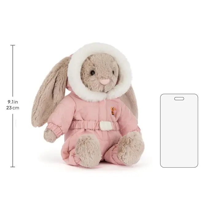 Jellycat Bashful Bunny 'Snow Suit'
