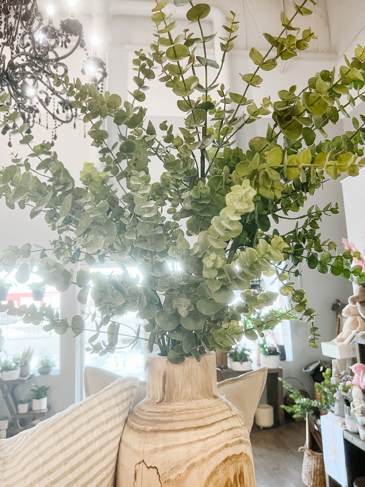 Faux Eucalyptus Spray