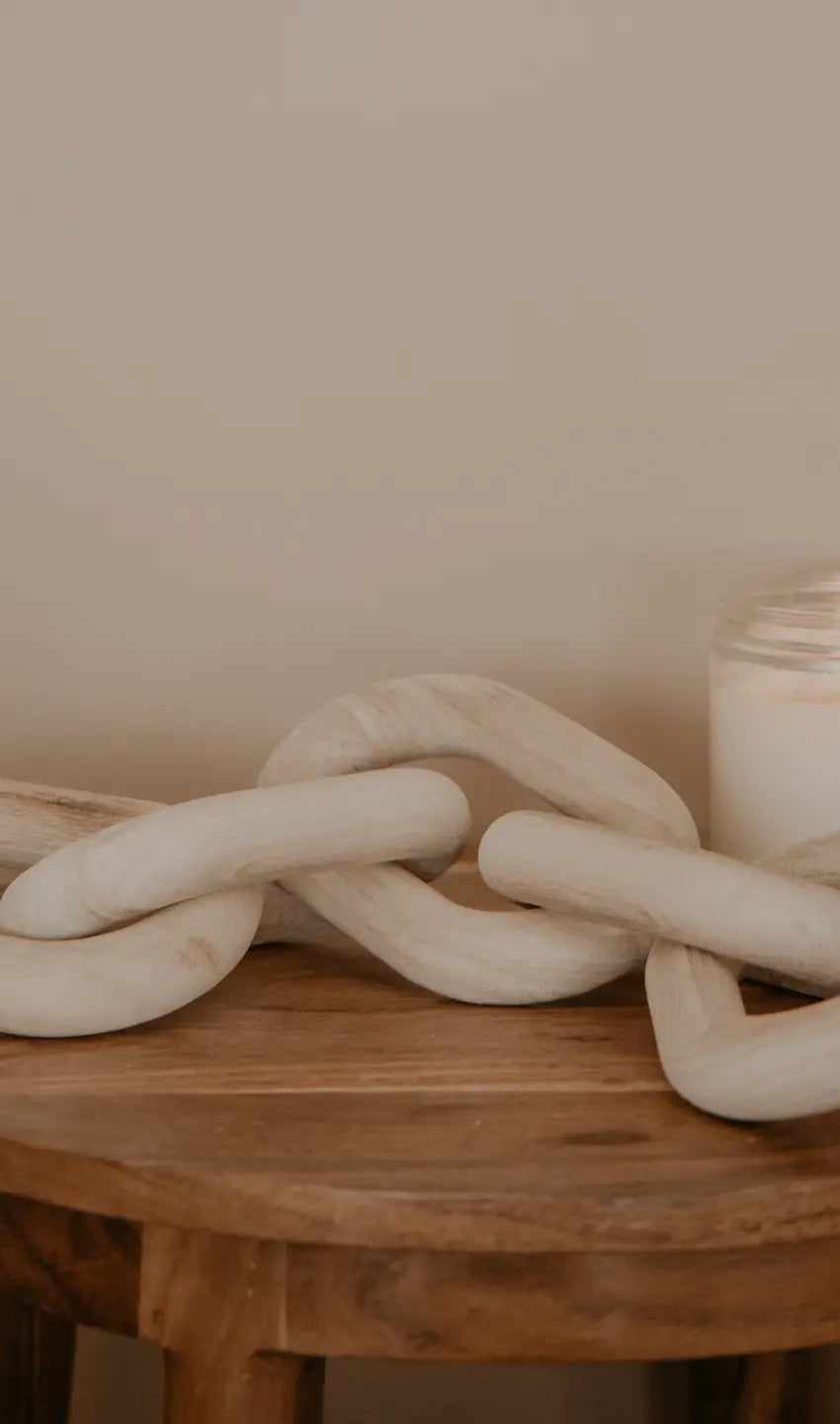 Wood Chain Link