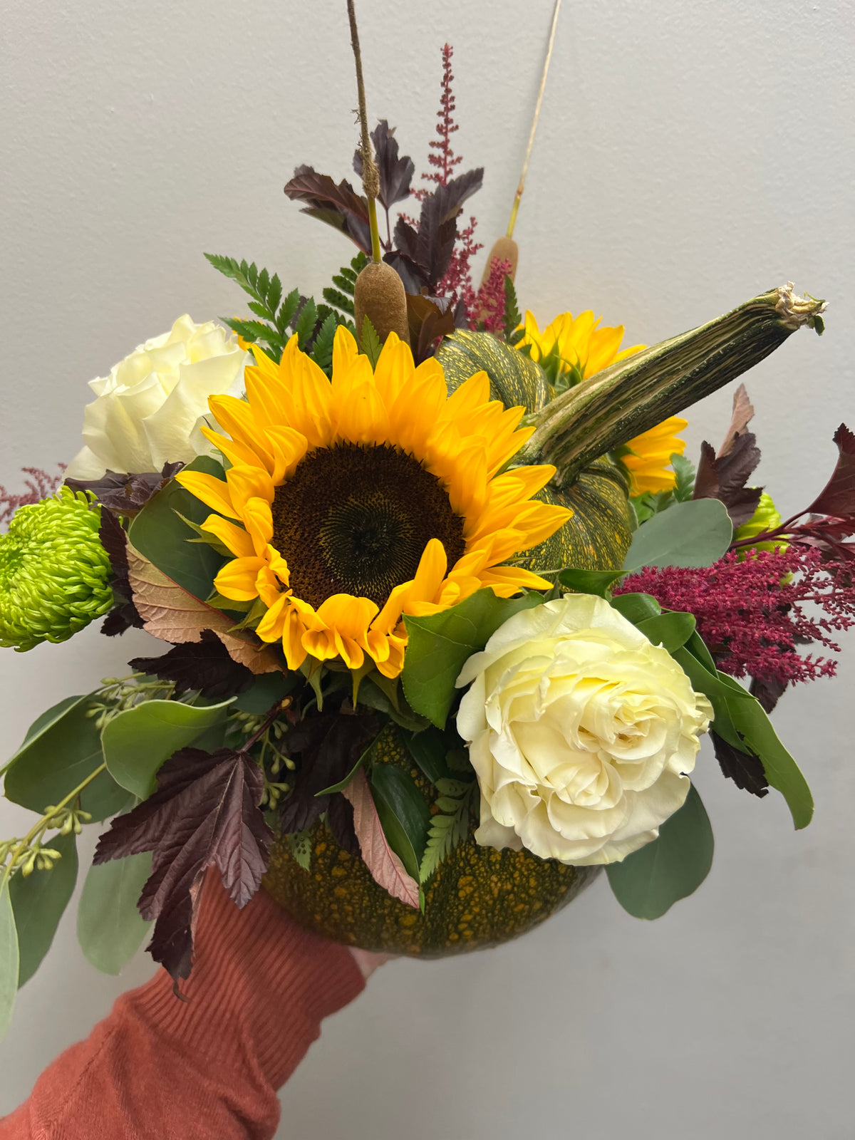Oh My Gourd!  Pumpkin centerpiece workshop