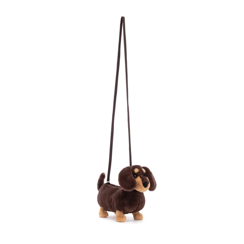 JELLYCAT OTTO SAUSAGE DOG BAG