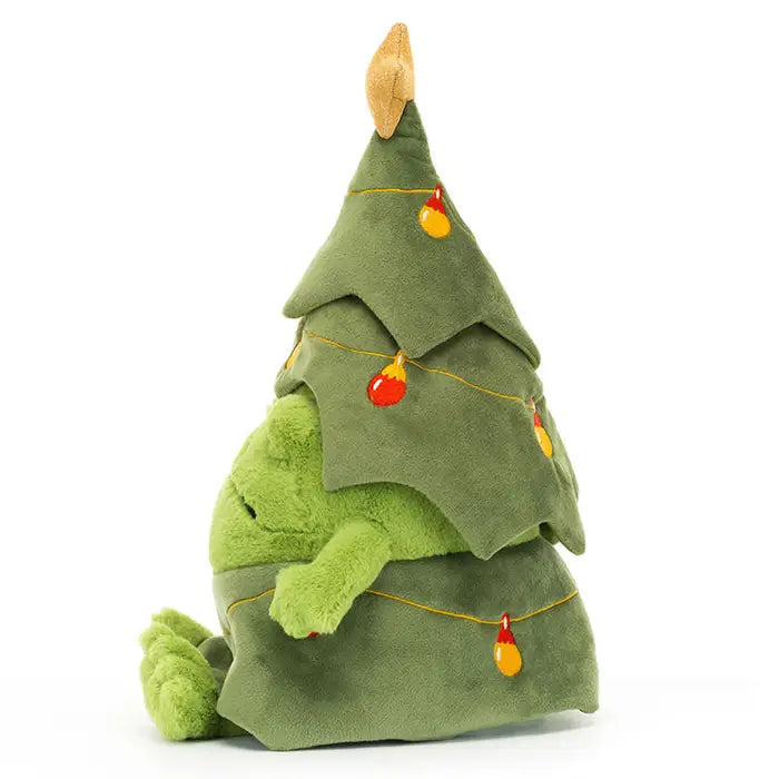 Jellycat Christmas Tree Ricky Rain Frog