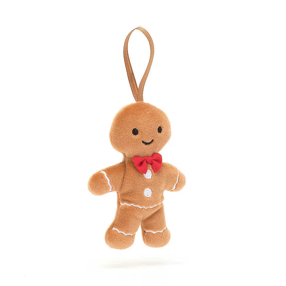 Jellycat Festive Folly gingerbread ornament