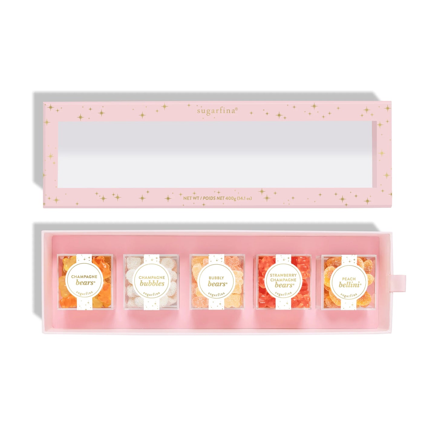 Sugarfina Champagne flight