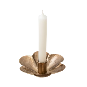 Indaba Forged Floral Candle holder
