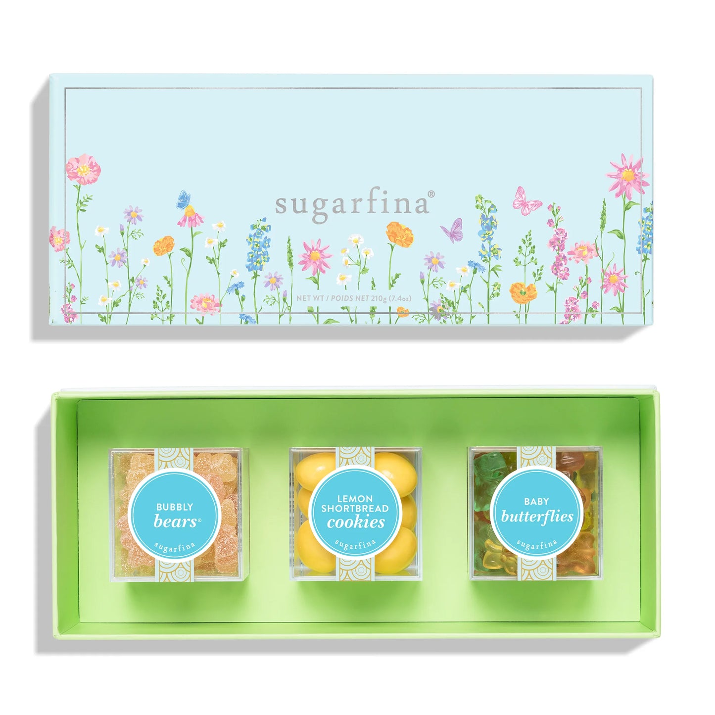 Sugarfina Garden Party 3 piece candy bento box