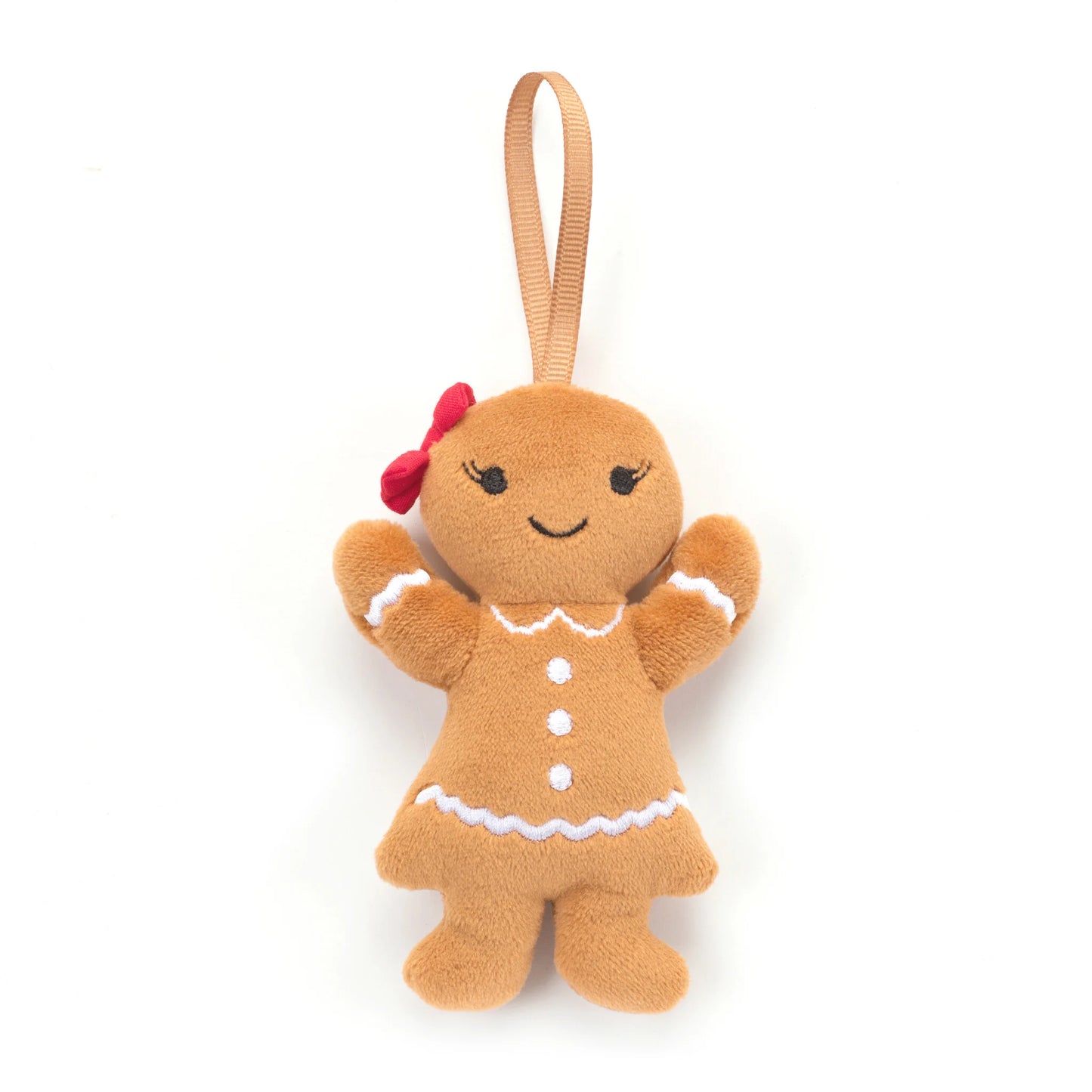 Jellycat Festive Folly gingerbread Ruby ornament