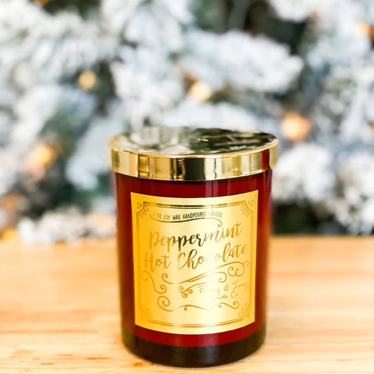 Peppermint Hot Chocolate Candle