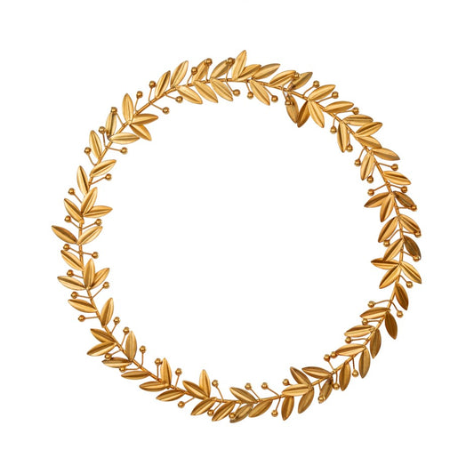 Gold Laurel Wreath